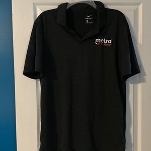 Gently used metro by T-Mobile dri-fit polo